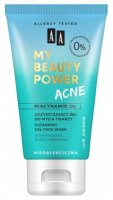 AA - MY BEAUTY POWER ACNE - Cleansing Gel Face Wash - Oczyszczający żel do mycia twarzy - Niacinamid 2% - 150 ml