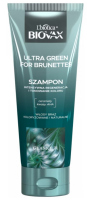 BIOVAX - Glamour Ultra Green Intensively Regenerating and Toning Shampoo - Intensywnie regenerujący szampon do włosów dla brunetek - 200 ml