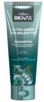 BIOVAX - Glamour Ultra Green Intensively Regenerating and Toning Shampoo - Intensywnie regenerujący szampon do włosów dla brunetek - 200 ml