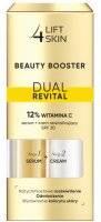 Lift4Skin - Beauty Booster Dual Revital - Cosmetic set - Serum 12% vitamin C + Moisturizing cream SPF30+ 2 x 15ml