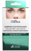 L'biotica - Deep Cleansing Nose Pore Strips - Głęboko oczyszczające plastry na nos z ekstraktem z drzewa herbacianego - 3 sztuki