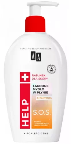 AA - HELP+ - Mild liquid soap with D-panthenol - 300 ml