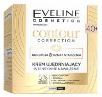 Eveline Cosmetics - Contour Correction Firming Cream 40+ Intensywnie nawilżający krem ujędrniający - Dzień/Noc - 50 ml