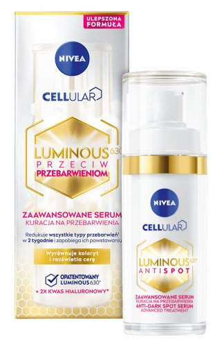 Nivea - Cellular - Luminous 630 ANTISPOT - Intensywne serum przeciw przebarwieniom - 30 ml 