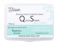 Elisium - Mini Quick Shape Nail Form - 24 pieces - TYPE 2