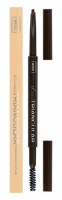 WIBO - Slim Triangular Eyebrow Pencil - Precyzyjna, trójkątna kredka ze szczoteczką do makijażu brwi  - 2 - 2