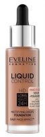 Eveline Cosmetics - Liquid Control - Mattifying Drops Foundation - 30 ml - 065 TOFFEE - 065 TOFFEE