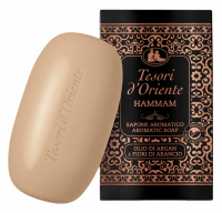 Tesori d'Oriente - HAMMAM - Aromatic Soap - Mydło w kostce - Olejek arganowy i kwiat pomarańczy - 125 g