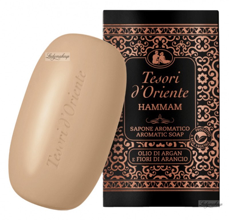 Tesori d'Oriente - HAMMAM - Aromatic Soap - Argan oil and orange