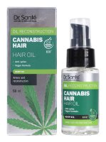 Dr. Sante - CANNABIS HAIR - Oil Reconstrucion - Hair Oil - Rewitalizujący olejek do włosów - 50 ml