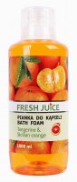 Fresh Juice - Bath Foam - Tangerine & Sicilian Orange - Pianka do kąpieli - Mandarynka i pomarańcza - 1000 ml