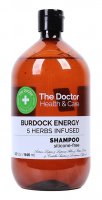 The Doctor - BURDOCK ENERGY 5 HERBS INFUSED - Shampoo - Szampon do włosów - Energia Łopianu - 946 ml