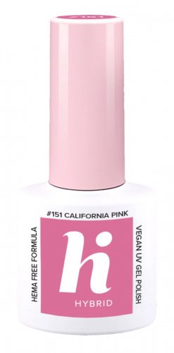 Hi Hybrid - Vegan UV Gel Polish Hema Free - Wegański lakier hybrydowy bez HEMA - 5 ml - 151