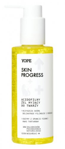 YOPE - SKIN PROGRESS - Acidofilny żel myjący do twarzy - 150 ml