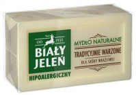 Biały Jeleń - HIPOALERGICZNY - Naturalne mydło do skóry wrażliwej - 150 g 