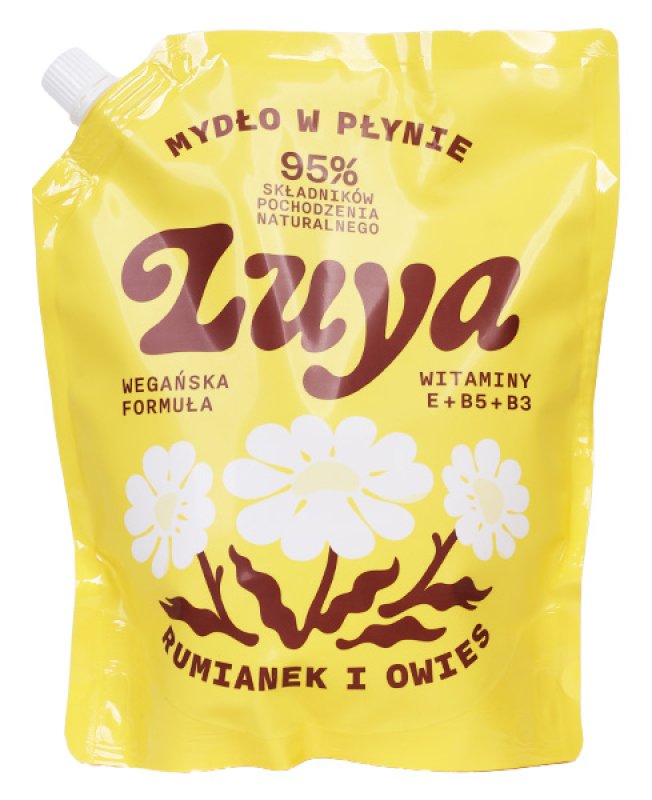 LUYA Vegan Liquid Soap Refill – Chamomile & Oats 800ml
