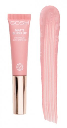 GOSH - Matte Blush Up - Cream Blush - Matowy róż w kremie - 14 ml - 002 Dusty Rose
