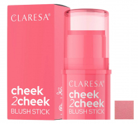 CLARESA - CHEEK 2 CHEEK - Blush Stick - 5.5 g - 02 Neon Coral - 02 Neon Coral