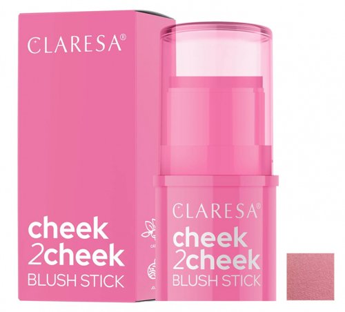 CLARESA - CHEEK 2 CHEEK - Blush Stick - 5.5 g - 01 Candy Pink