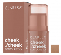 CLARESA - CHEEK 2 CHEEK - Contour Stick - 5.5 g - 01 Natural Sand - 01 Neutral Sand