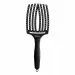 Olivia Garden - FingerBrush Ionic - Szczotka do rozczesywania włosów - Large Black