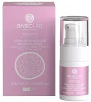 BASICLAB - ESTETICUS - Skin Structure Regenerating Serum with ceramides 1%, prebiotic 2% and vitamin E 3% - Elasticity and Regeneration - Day/Night - 15 ml