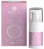 BASICLAB - ESTETICUS - Skin Structure Regenerating Serum - Serum regenerujące strukturę skóry z ceramidami 1%, prebiotykiem 2% oraz witaminą E 3% - Sprężystość i Odbudowa - Dzień/Noc - 15 ml