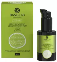 BASICLAB - ACIDUMIS -  Pore-Unclogging Acid Peeling 15% AHA, 2% BHA and Glutathione - Smoothing and Normalization - 30 ml 