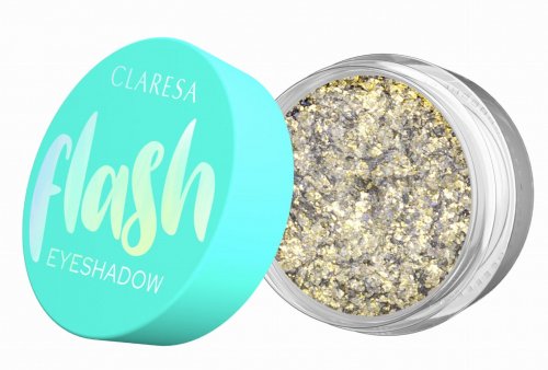 CLARESA - Flash Eyeshadow - Iskrzący cień do powiek - 3 g  - 02 SNAKE STONE