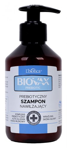 BIOVAX - Prebiotic Shampoo - Prebiotyczny szampon nawilżający - 200 ml