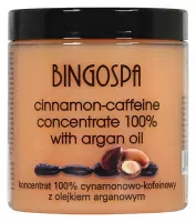 BINGOSPA -100% Cinnamon-caffeine Concentrate with Argan Oil for 'body-wrapping' - 250 g
