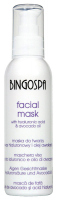 BINGOSPA - Facial Mask - Maska do twarzy z kwasem hialuronowym i olejem awokado - 150g