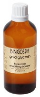 BINGOSPA - Gold Glycerin - Face Care Smoothing Booster - Serum glicerynowe do twarzy z kwasem hialuronowym i witaminą E - 100 ml