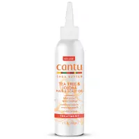 Cantu - Shea Butter - Tea Tree & Jojoba - Hair & Scalp Oil Treatment - Olejek do włosów i skóry głowy - 180 ml 
