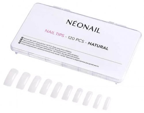 NeoNail - Nail Tips - Natural - 120 pieces - Art. 1064
