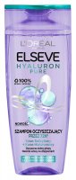 L’Oréal - ELSEVE - HYALURON PURE - Oczyszczający szampon nawilżający do włosów przetłuszczających się i z suchymi końcówkami - Kwas salicylowy + Kwas hialuronowy - 400 ml