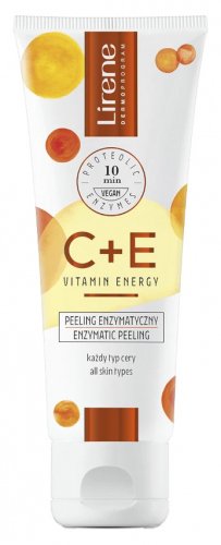 Lirene - C+E VITAMIN ENERGY - Revitalizing enzyme peeling - 75 ml