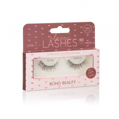 Boho Beauty - Falsh Eyelashes - Classy Lashes 3D  - CL-03 SUBTLE 