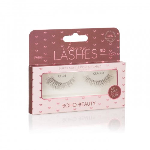 Boho Beauty - Falsh Eyelashes - Classy Lashes 3D  - CL-01 CLASSY 