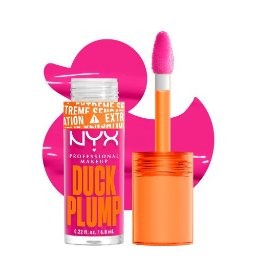 NYX Professional Makeup - DUCK PLUMP High Pigment Plumping Gloss - 7 ml - 12 BUBBLEGUM BAE 