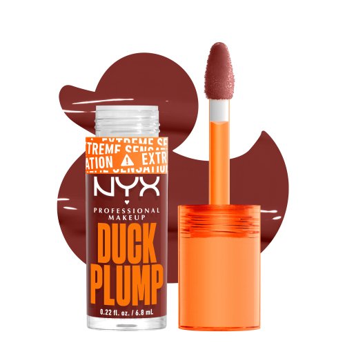 NYX Professional Makeup - DUCK PLUMP High Pigment Plumping Gloss - Błyszczyk z efektem powiększenia ust - 7 ml - 16 WINE NOT?