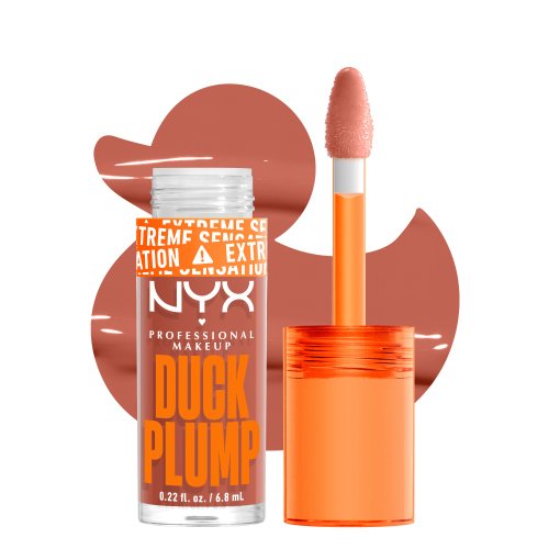 NYX Professional Makeup - DUCK PLUMP High Pigment Plumping Gloss - Błyszczyk z efektem powiększenia ust - 7 ml - 04 APRI-CAUGHT 