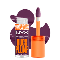NYX Professional Makeup - DUCK PLUMP High Pigment Plumping Gloss - Błyszczyk z efektem powiększenia ust - 7 ml - 17 PURE PLUM-P - 17 PURE PLUM-P