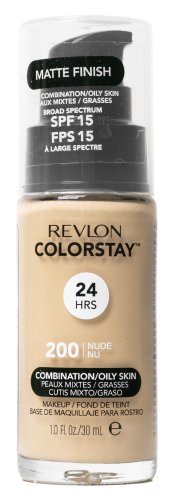 REVLON - COLORSTAY™ FOUNDATION - Foundation for combination and oily skin - SPF15 - 30 ml - 200 - NUDE