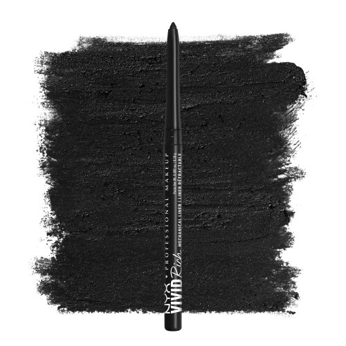NYX Professional Makeup - VIVID Rich Mechanical Liner - Automatyczna kredka do oczu - Wodoodporna - 0,28 g - 16 Always Onyx 