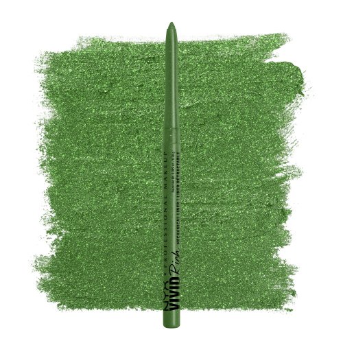 NYX Professional Makeup - VIVID Rich Mechanical Liner - Automatyczna kredka do oczu - Wodoodporna - 0,28 g - 09 It's Giving Jade 