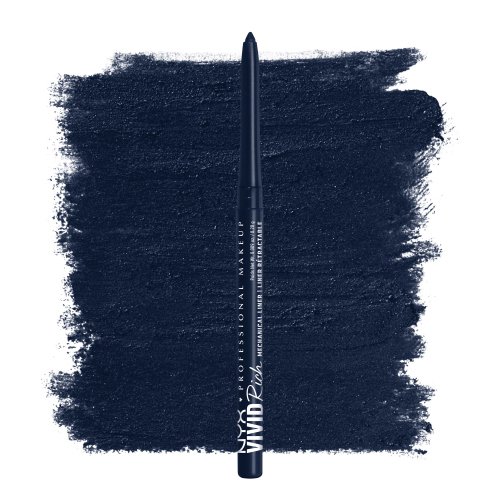 NYX Professional Makeup - VIVID Rich Mechanical Liner - Automatyczna kredka do oczu - Wodoodporna - 0,28 g - 14 Sapphire Bling 