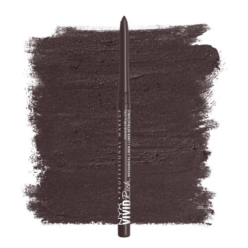 NYX Professional Makeup - VIVID Rich Mechanical Liner - Automatyczna kredka do oczu - Wodoodporna - 0,28 g - 15 Smokin Topaz 