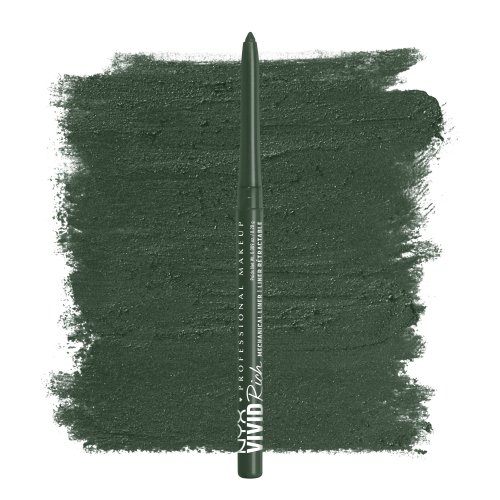 NYX Professional Makeup - VIVID Rich Mechanical Liner - Automatyczna kredka do oczu - Wodoodporna - 0,28 g - 08 Emerald Empire 