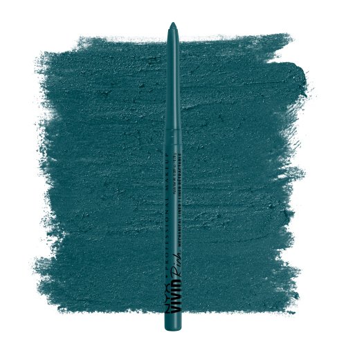 NYX Professional Makeup - VIVID Rich Mechanical Liner - Automatyczna kredka do oczu - Wodoodporna - 0,28 g - 13 Aquamarine Dream 